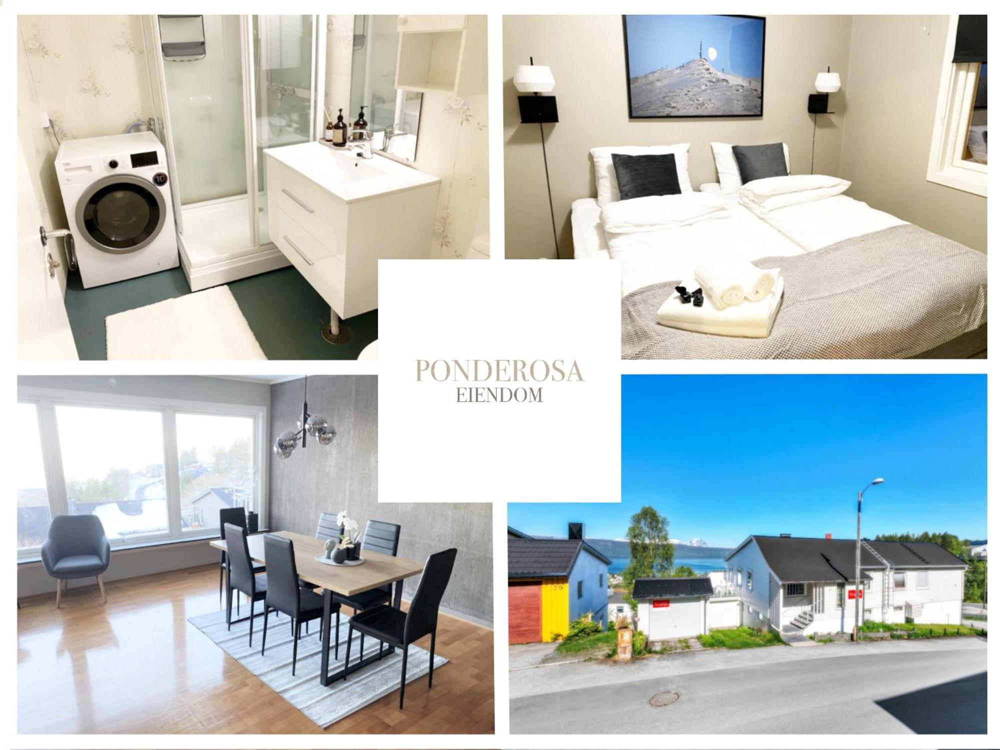 Big Central House, Free Parking, Wifi, 3 Bedrooms Narvik Eksteriør billede